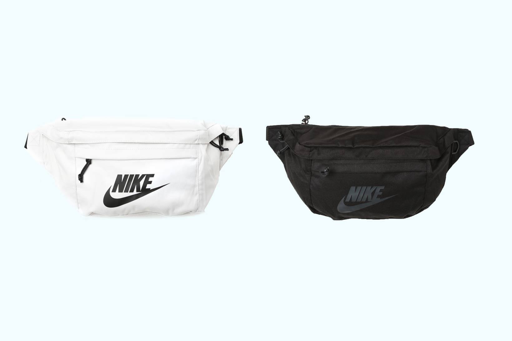 Nike's Tech Hip Pack in White, Black 