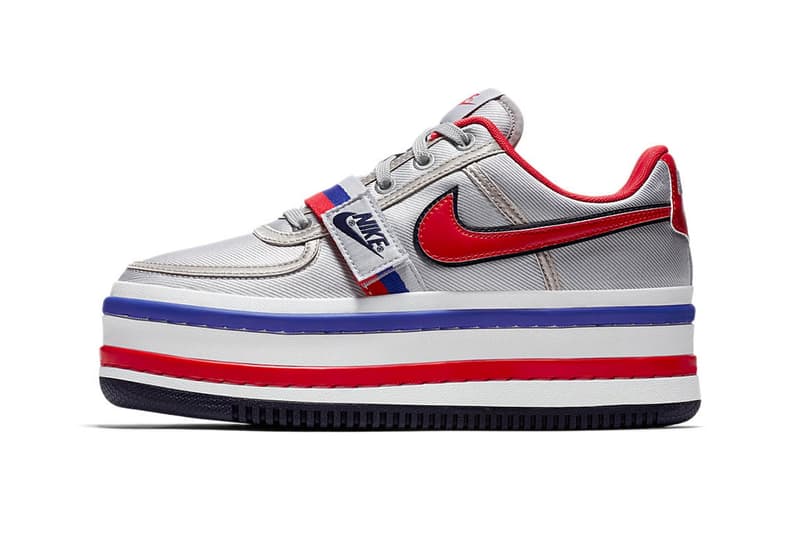 Nike Vandal Surprise Platform Silver Red Blue