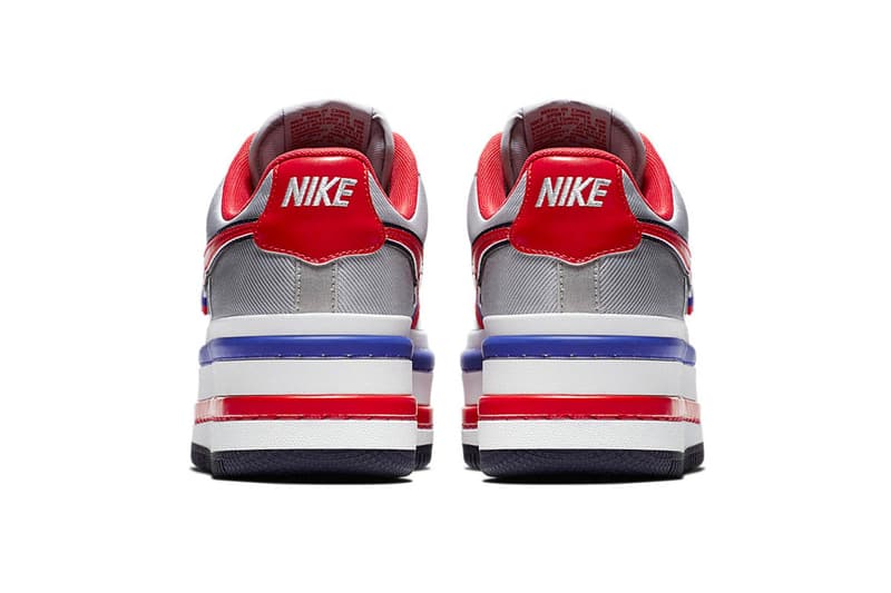 Nike Vandal Surprise Platform Silver Red Blue