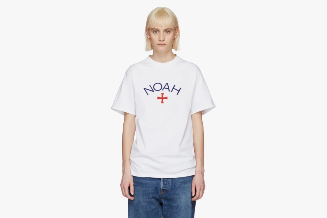 Noah Spring/Summer 2018 Drop Core Logo T-Shirt White