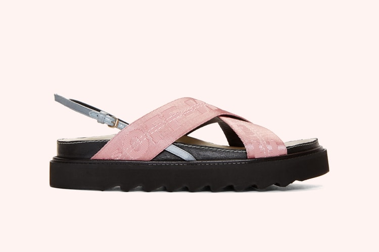 Off-White™'s Industrial Strap Sandals Arrive in Pink and Black