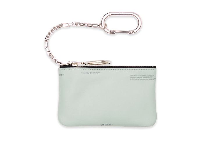 Stash Your Cash in Off-White™'s Tiny Mint Green Coin Purse