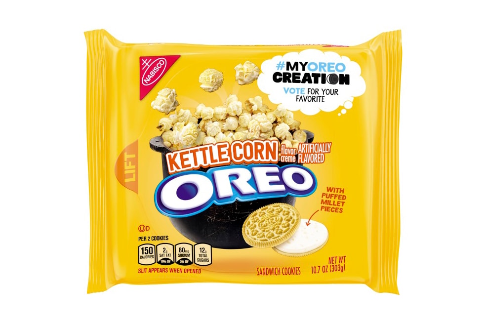 Oreos Cherry Cola Kettle Corn Pina Colada MyOreoCreation Popcorn limited-edition snack cookies biscuits where to buy