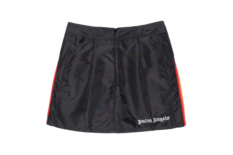 Palm Angels x SUN-DEK Collaboration Collection Mini Skirt Black