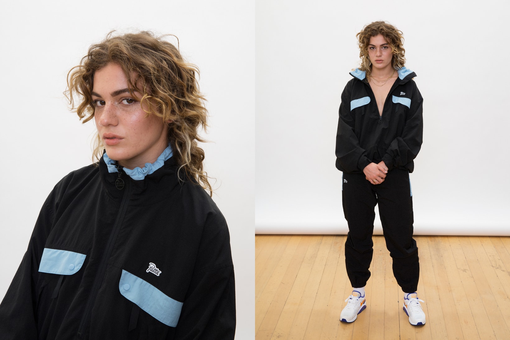 Patta Summer 2018 Collection Tracksuit Blue Black