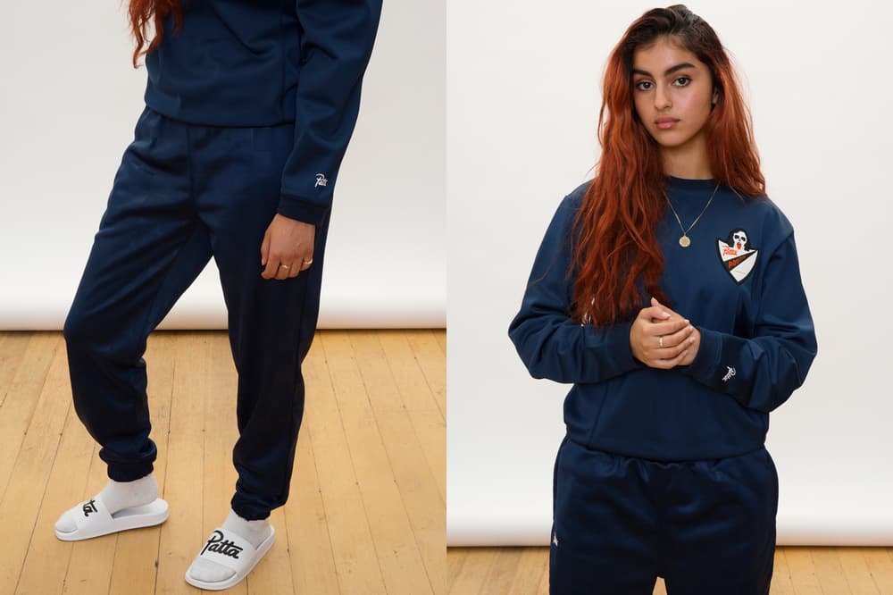 Patta Summer 2018 Collection Sweatshirt Sweatpants Blue