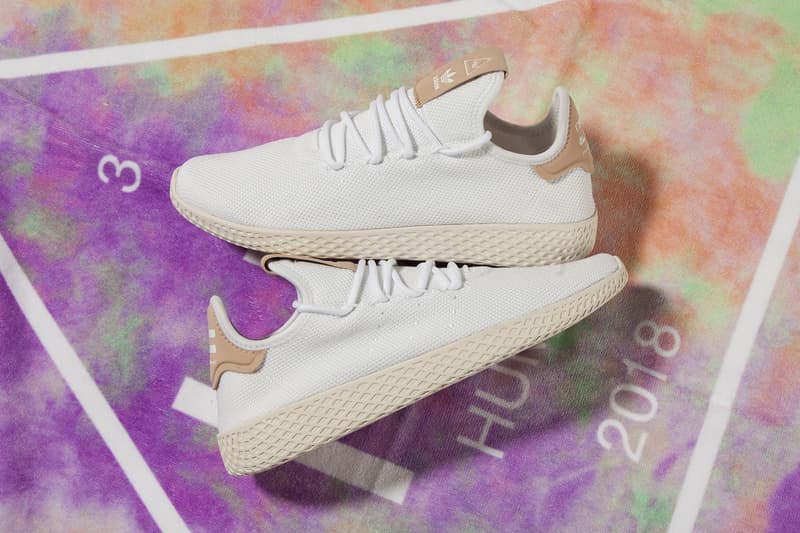 Pharrell Williams x adidas Originals Tennis Hu White Chalk