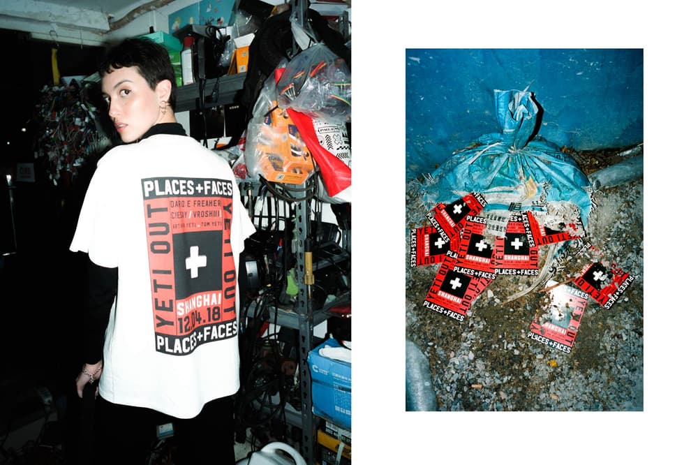 YETI OUT Places Faces Shanghai Sessions T-Shirt Lookbook