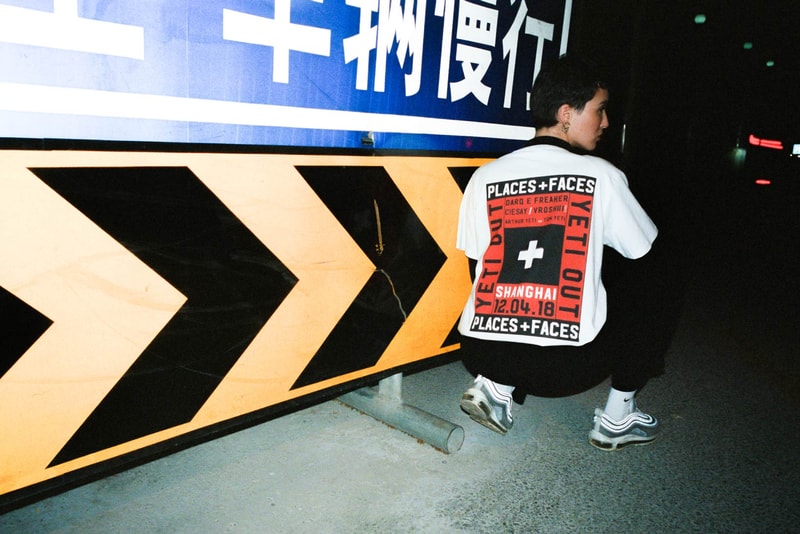 YETI OUT Places Faces Shanghai Sessions T-Shirt Lookbook