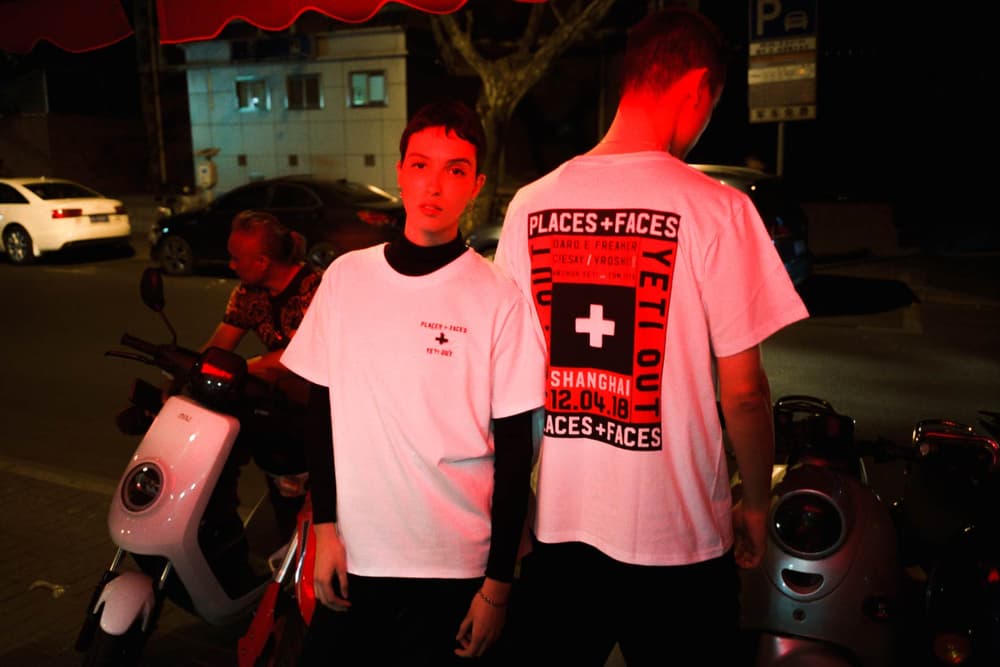 YETI OUT Places Faces Shanghai Sessions T-Shirt Lookbook