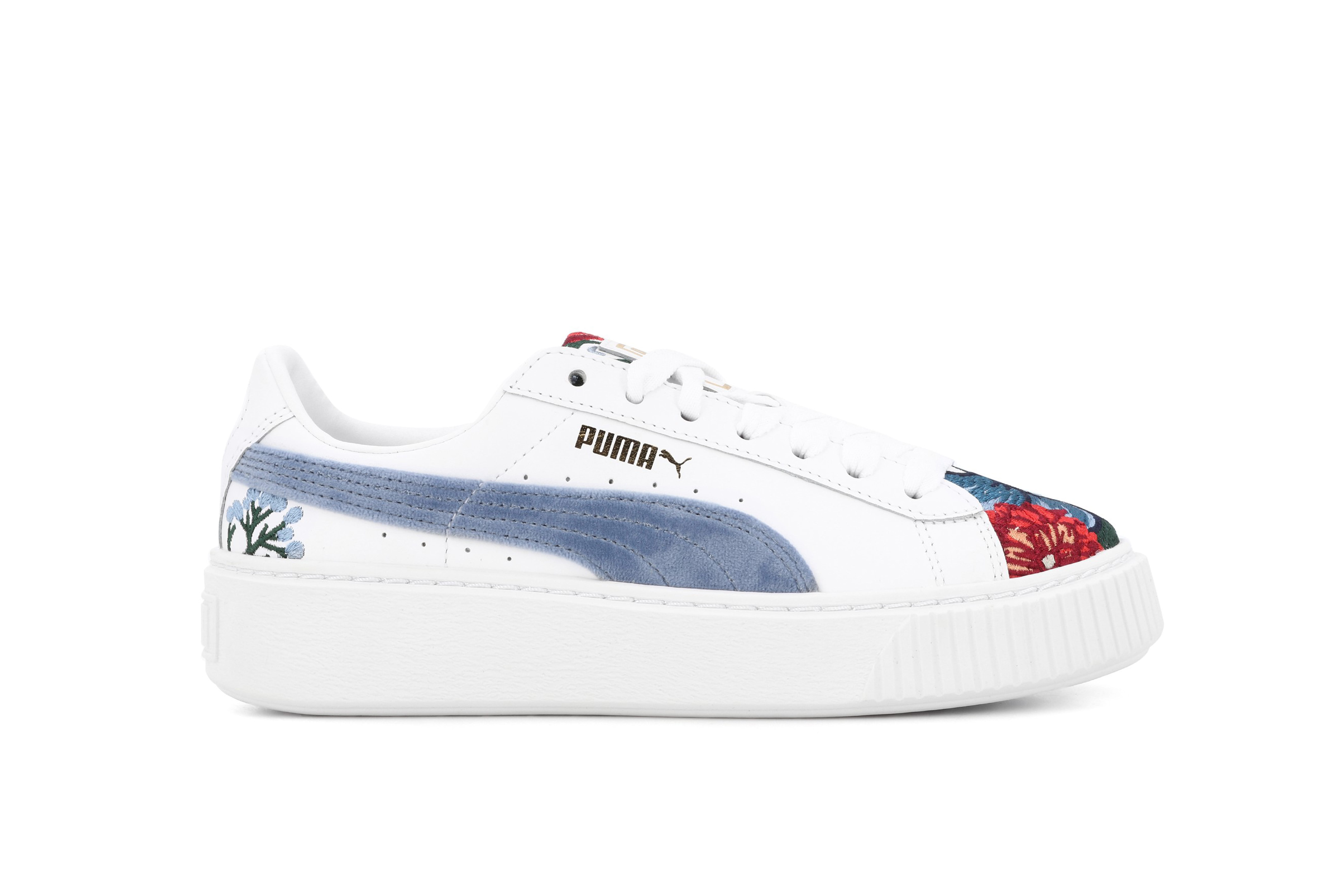 flower puma sneakers