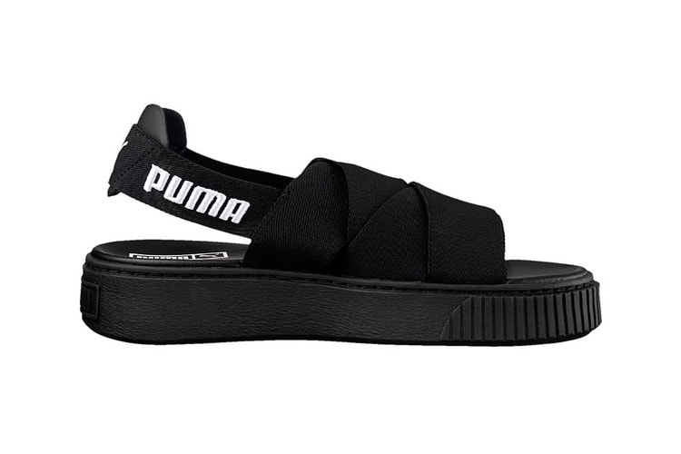 Hey Minimalists, You'll Love PUMA's Monochrome Platform Sandals