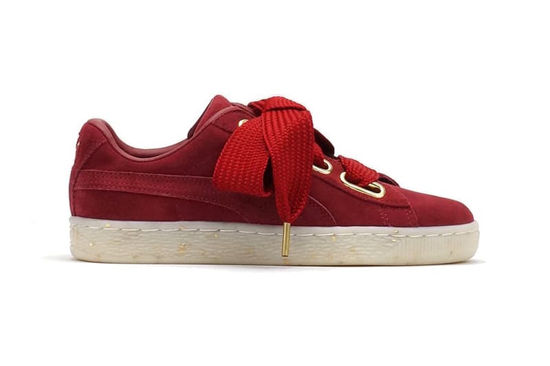 PUMA Suede Heart Fabulous Red Dahlia