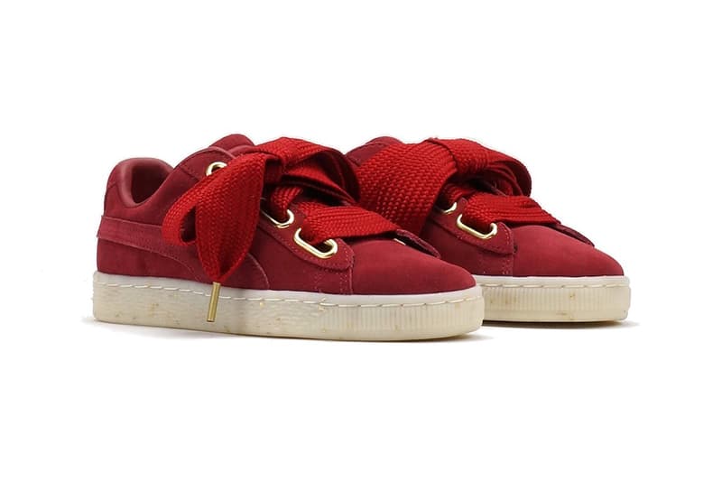 PUMA Suede Heart Fabulous Red Dahlia