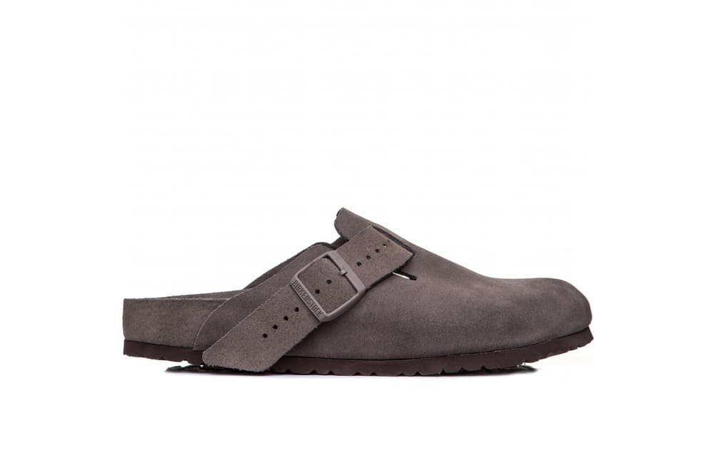 Rick Owens x Birkenstock Collaboration Pre-Order Collection Sandals Grey Pony Hair