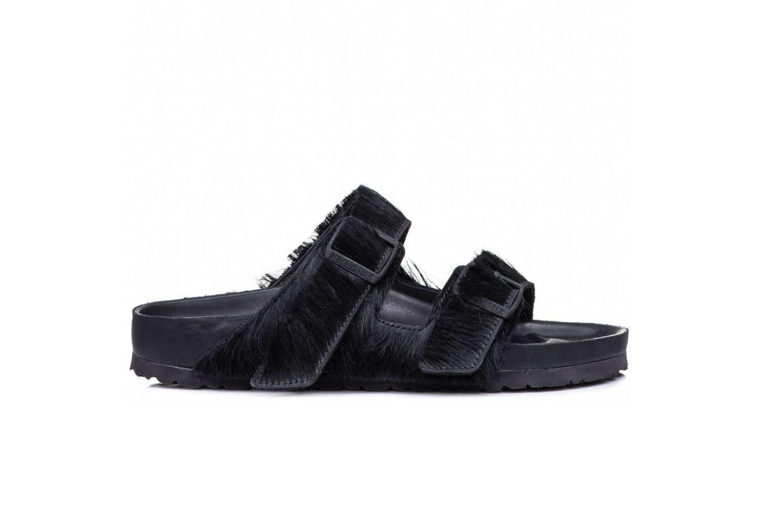 Rick Owens x Birkenstock Collaboration Pre-Order Collection Sandals Grey Pony Hair