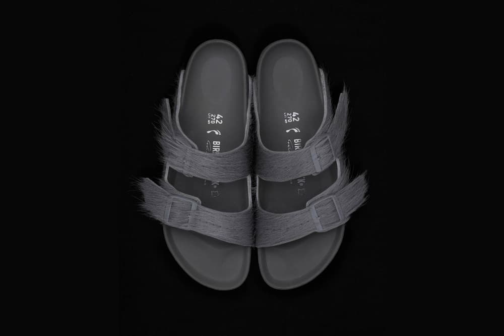 Rick Owens Birkenstock Sandals Pony Hair Collaboration Alexander Wang adidas Originals Season 3 Drop 1 Shantell Martin PUMA Clyde Clear Kat Von D Beauty Nicopanda Mac Makeup Price Release Date