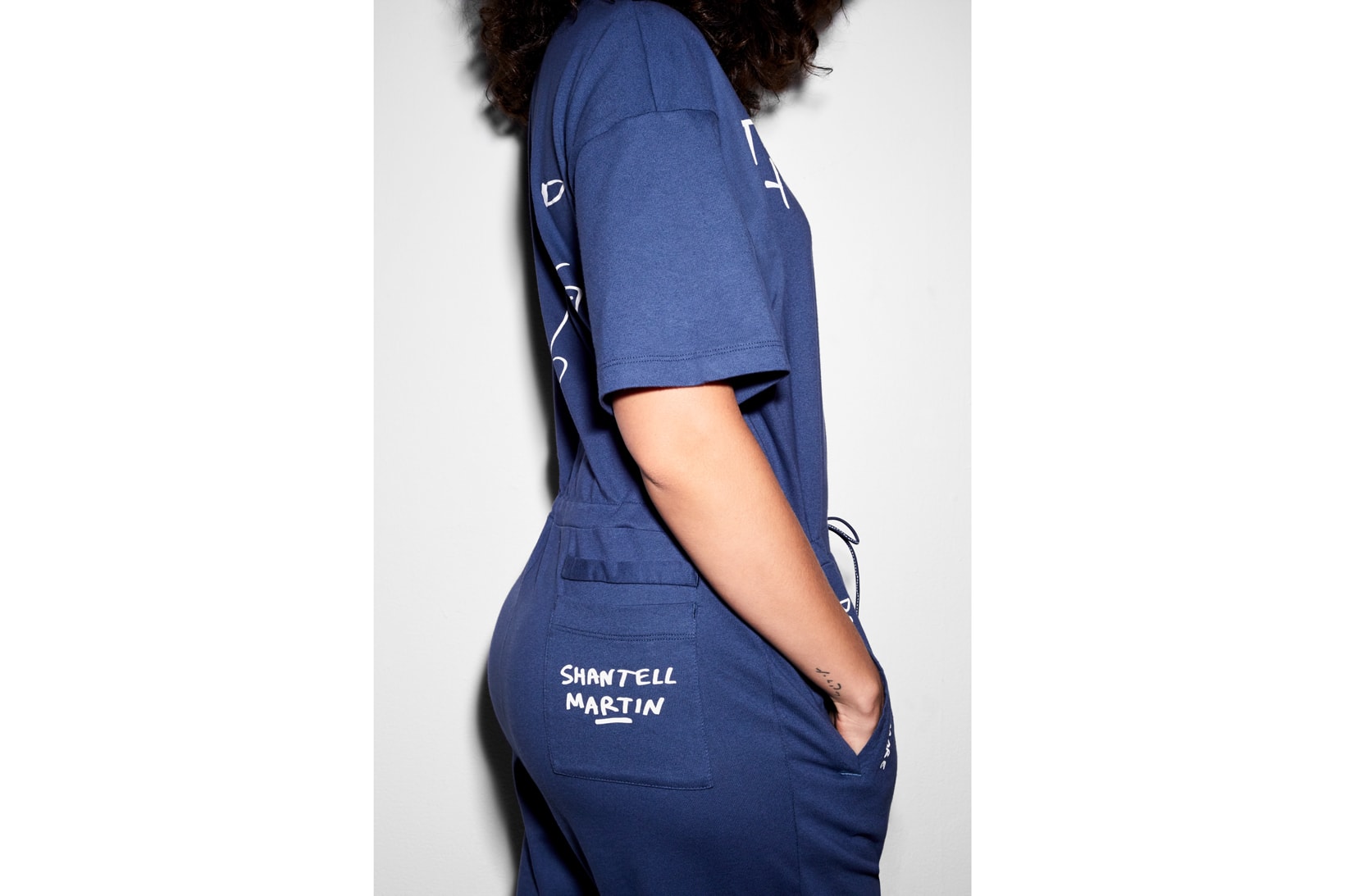 Shantell Martin x PUMA Spring/Summer 2018 Drop 2 Bodysuit Navy Blue