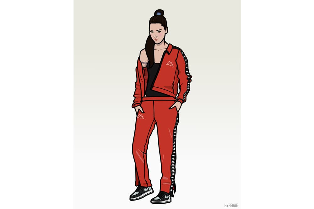 Spice Girls Streetwear Illustrations Nike adidas Originals Balenciaga Fila Gucci Louis Vuitton Victoria Beckham Mel C Mel B Geri Halliwell Emma Bunton