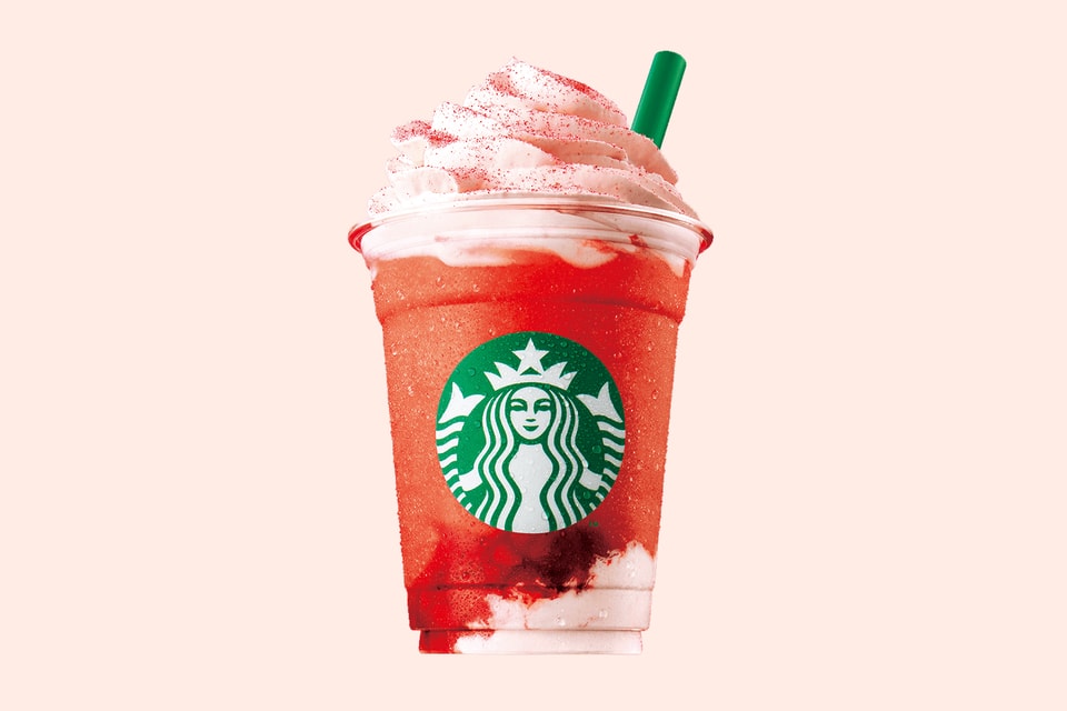 Download Starbucks Japan Strawberry Very Much Frappuccino | HYPEBAE