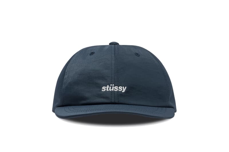 Stussy Spring/Summer Baseball Caps Beige Navy Black Logo Streetwear Accessory Hat