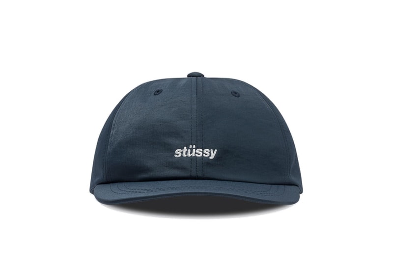 Stussy Spring/Summer Baseball Caps Beige Navy Black Logo Streetwear Accessory Hat