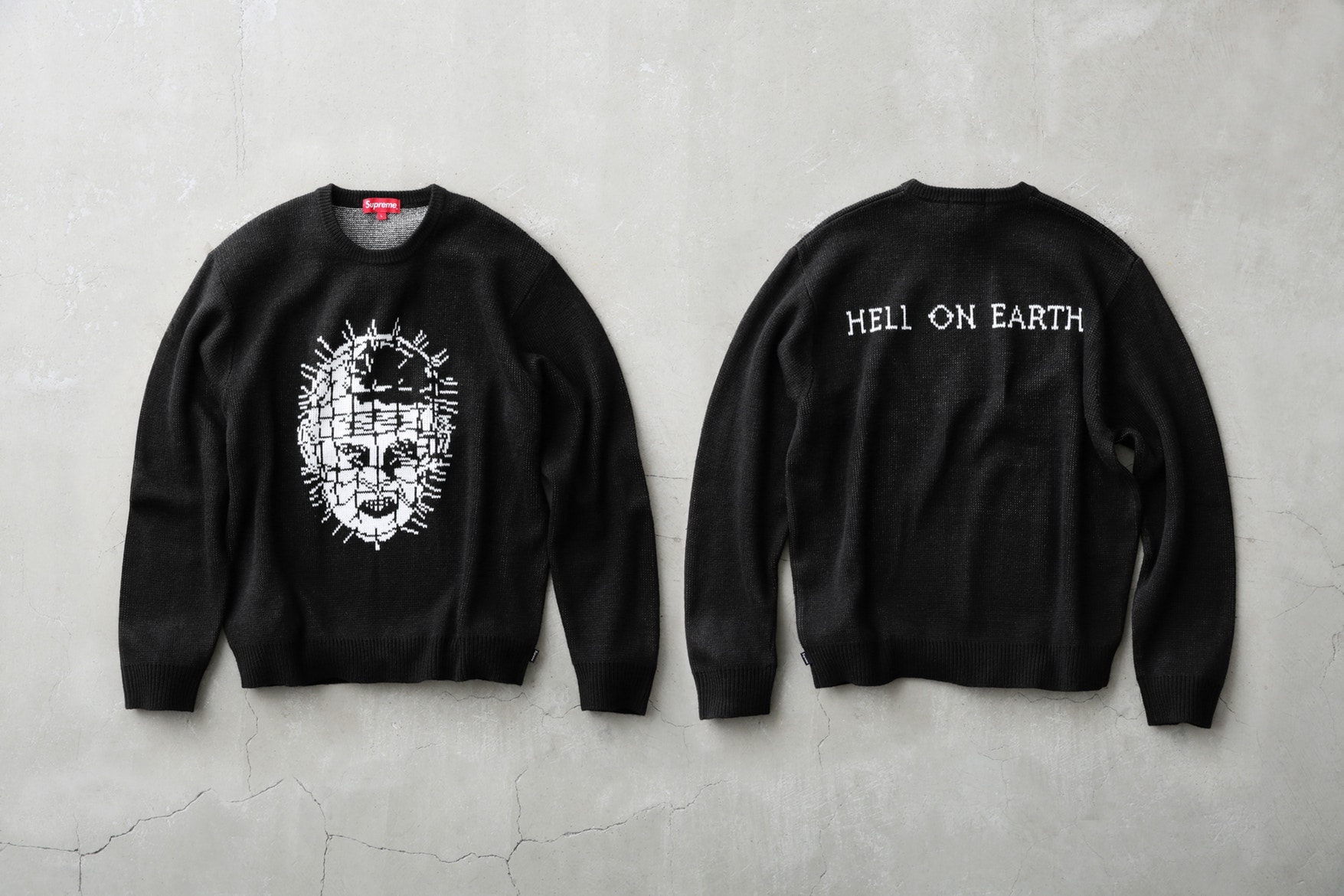 Supreme x Hellraiser Collection Release Date Info Where to Buy Hoodies Sweater T-shirt Skateboard Skate Deck Beanie Jacket Pinhead