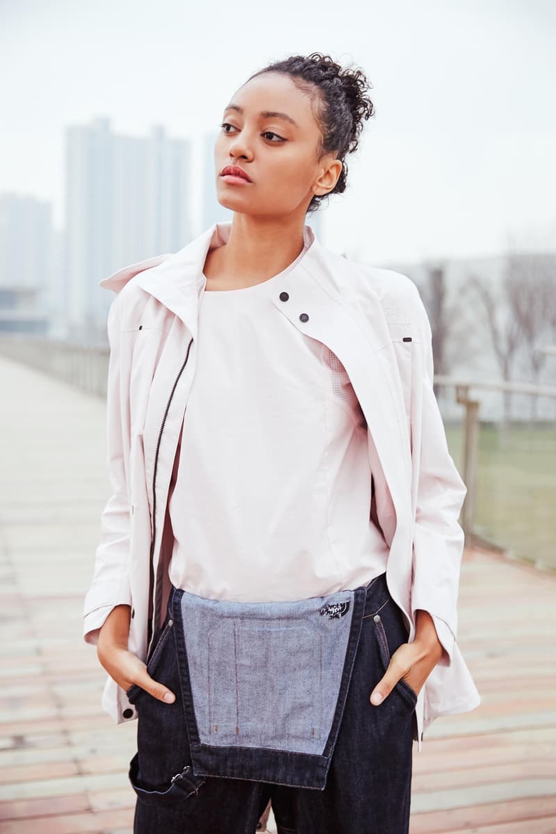 The North Face Urban Exploration Black Series Spring/Summer 2018 Collection Lookbook Jacket Pink