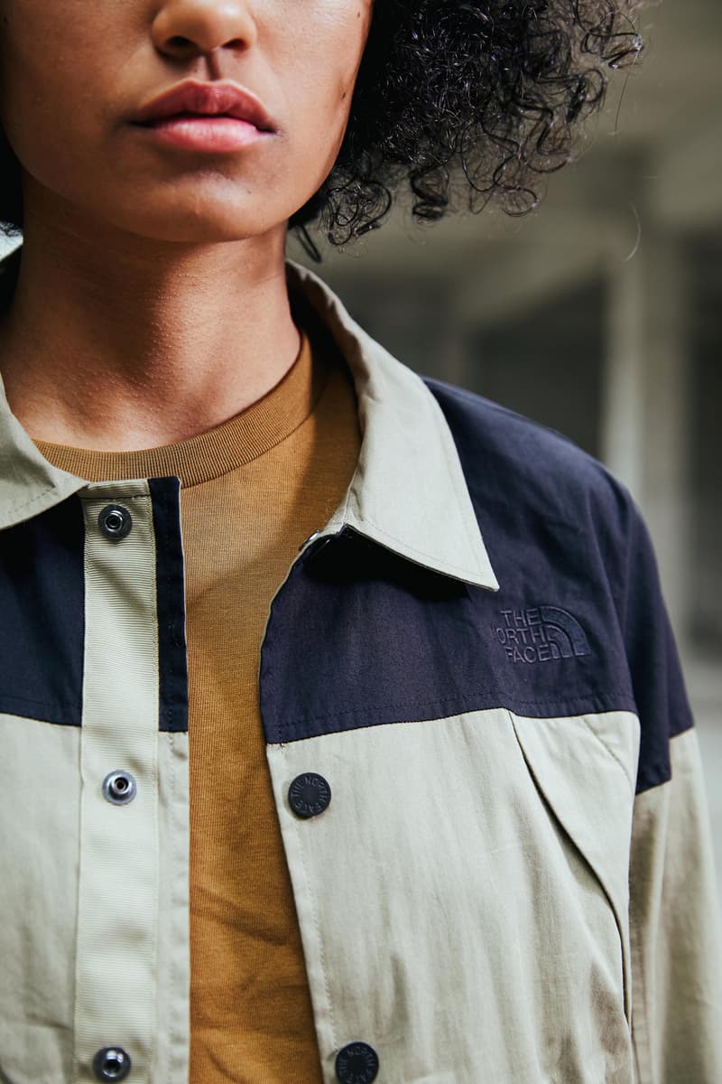 The North Face Urban Exploration Black Series Spring/Summer 2018 Collection Lookbook Jacket Tan Black