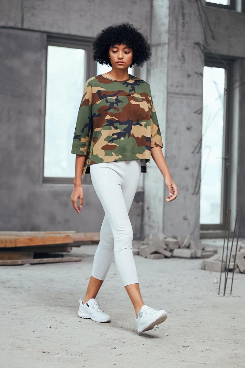 The North Face Urban Exploration Black Series Spring/Summer 2018 Collection Lookbook Shirt Camo