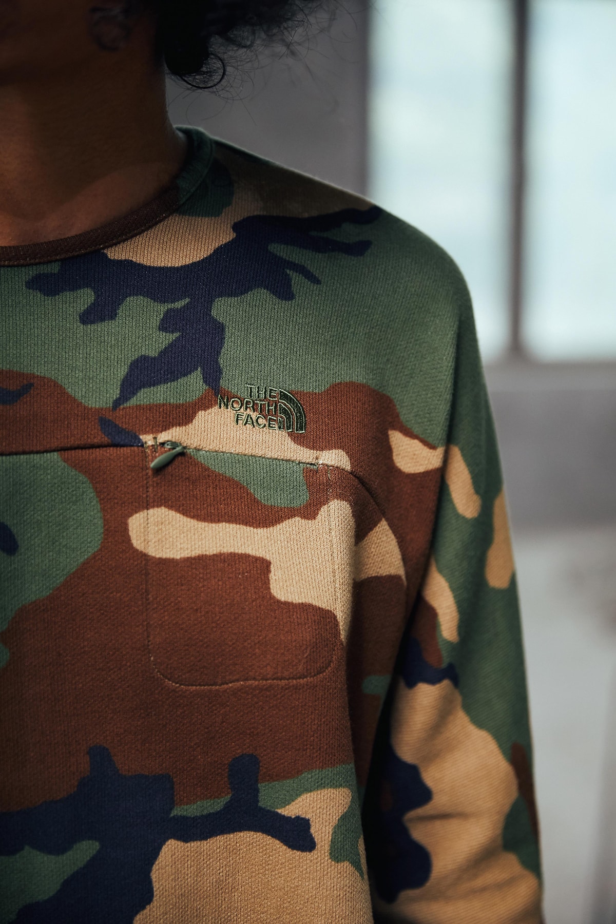 The North Face Urban Exploration Black Series Spring/Summer 2018 Collection Lookbook Shirt Camo
