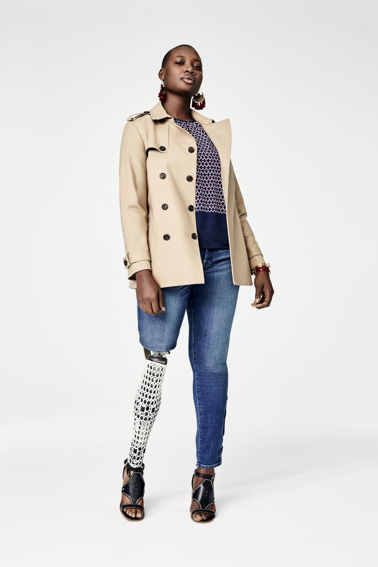 Tommy Hilfiger Spring 2018 Adaptive Collection Campaign Mama Caxx Trench Coat Tan