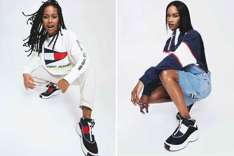 Tommy Hilfiger Jeans Fly Sneaker Spring 2018 Salma Slims IAMDDB Campaign