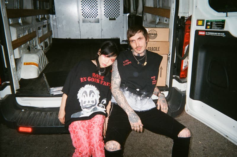 ROSE IN GOOD FAITH Ultra-Violence Lookbook Princess Gollum Underground Culture Metal Emo Concert Set