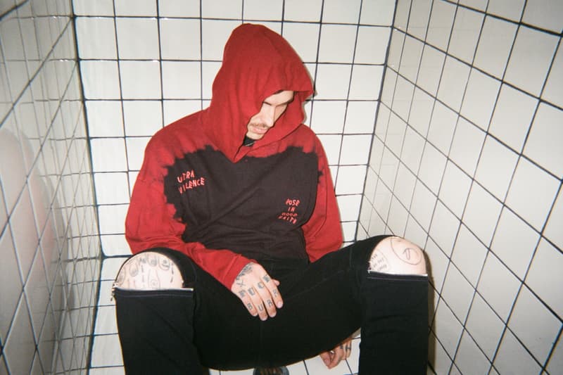 ROSE IN GOOD FAITH Ultra-Violence Lookbook Princess Gollum Underground Culture Metal Emo Concert Set