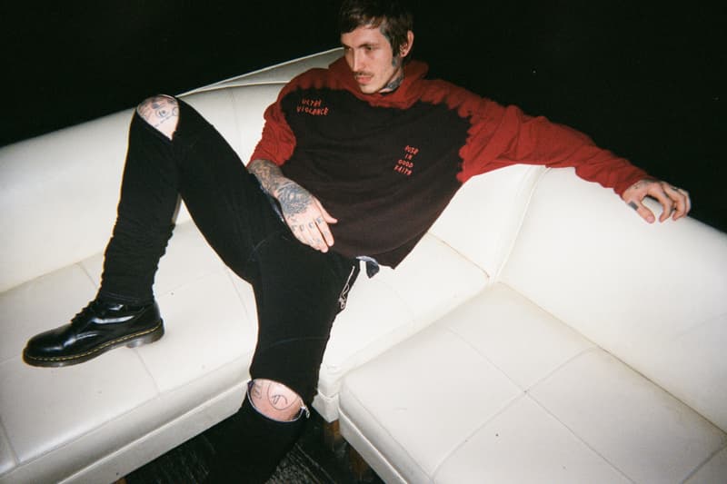 ROSE IN GOOD FAITH Ultra-Violence Lookbook Princess Gollum Underground Culture Metal Emo Concert Set