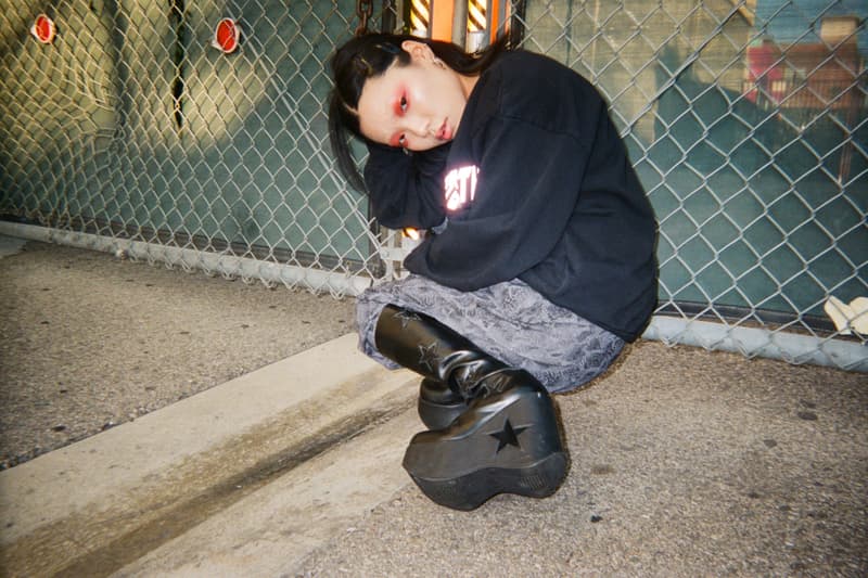 ROSE IN GOOD FAITH Ultra-Violence Lookbook Princess Gollum Underground Culture Metal Emo Concert Set