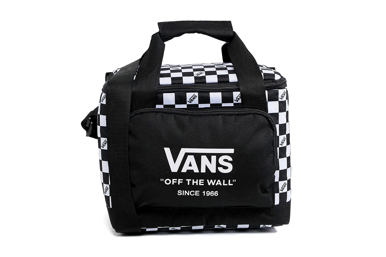 Vans Checkerboard Cooler Bag Picnic Monochrome Black White Checker Off the Wall Summer Where to Buy asos