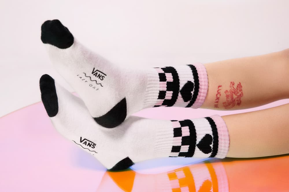 Vans x Lazy Oaf Collaboration Collection 2018 Where to Buy Old Skool Platform Style 29 Slip-On Authentic Apparel Accessories Socks T-shirt Hoodie Dress Gemma Shiel interview