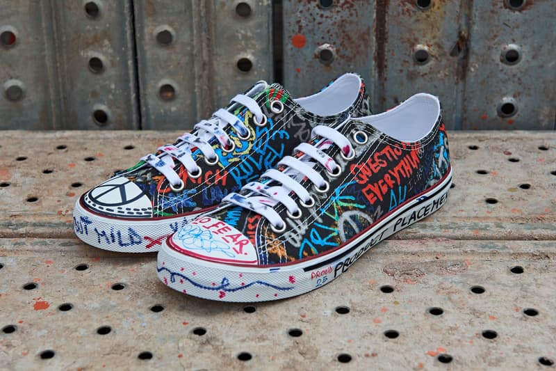 Vetements Korea-Exclusive Converse Sneakers Drop Boon the Shop Sneakers Fashion All Star Chuck Taylor Graffiti