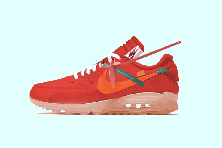 Virgil Abloh x Nike's Air Max 90 Is Rumored to Arrive In "University Red"