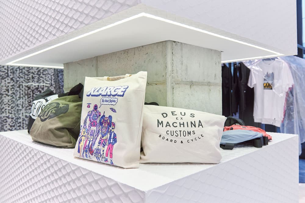worksout hongdae seoul select shop streetwear collaborations pillows beige off white