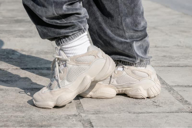 YEEZY Desert Rat 500 Blush raffle enter where to buy hbx mens women's unisex kanye west adidas originals chunky sneaker