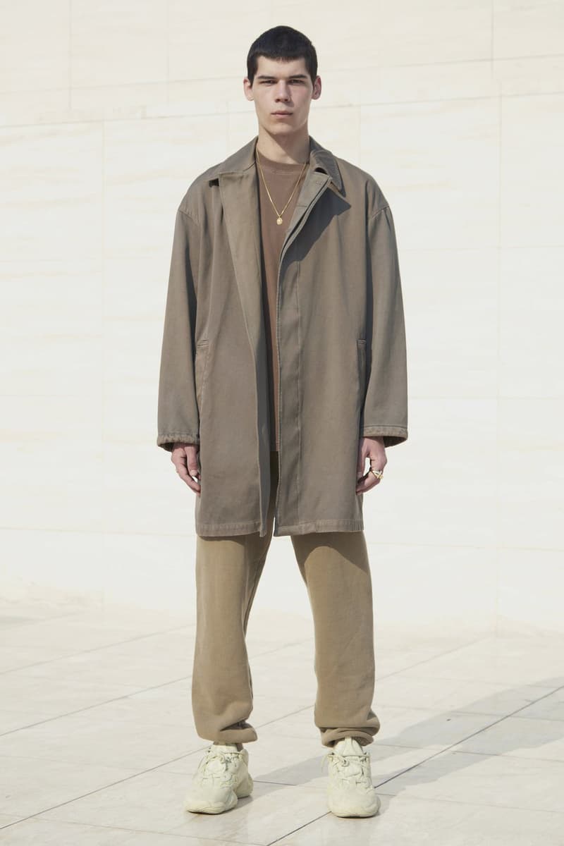 YEEZY Season 6 Military Coat Trench