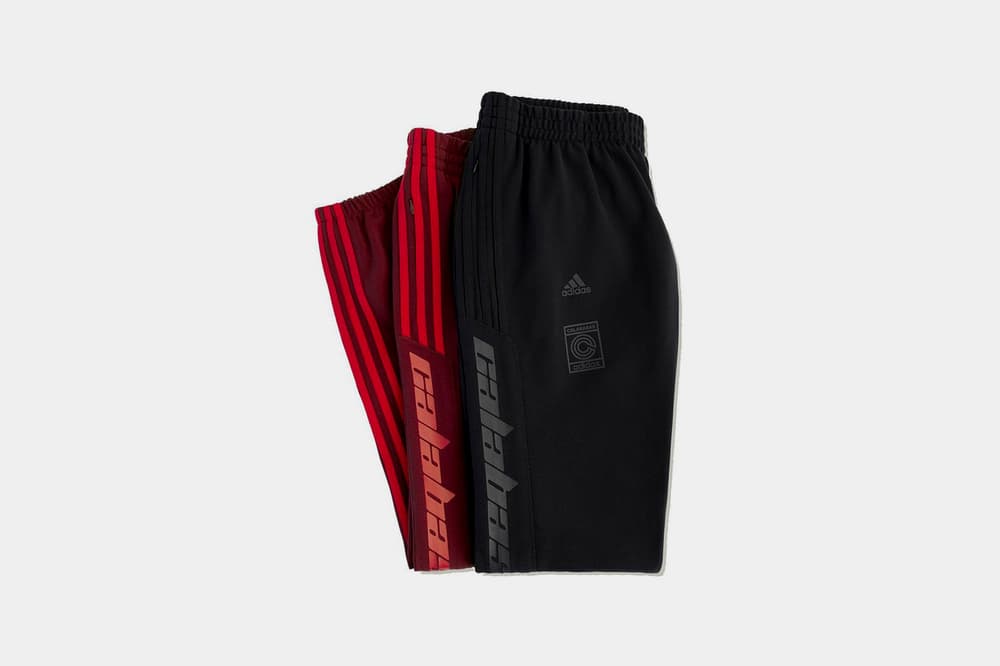 YEEZY Track Pants 2.0 New Colorways Maroon Black