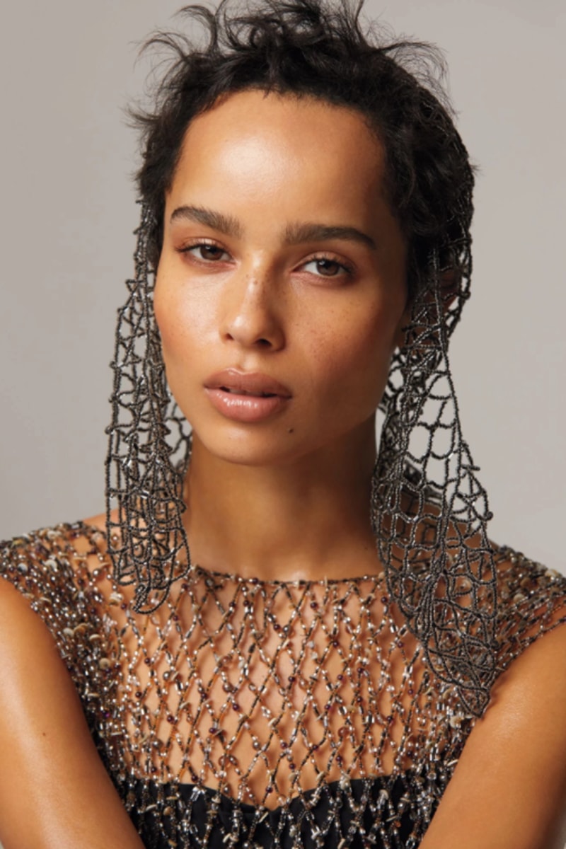 Zoe Kravitz InStyle Magazine Cover Interview Feature Fashion Dior Chanel Maison Margiela