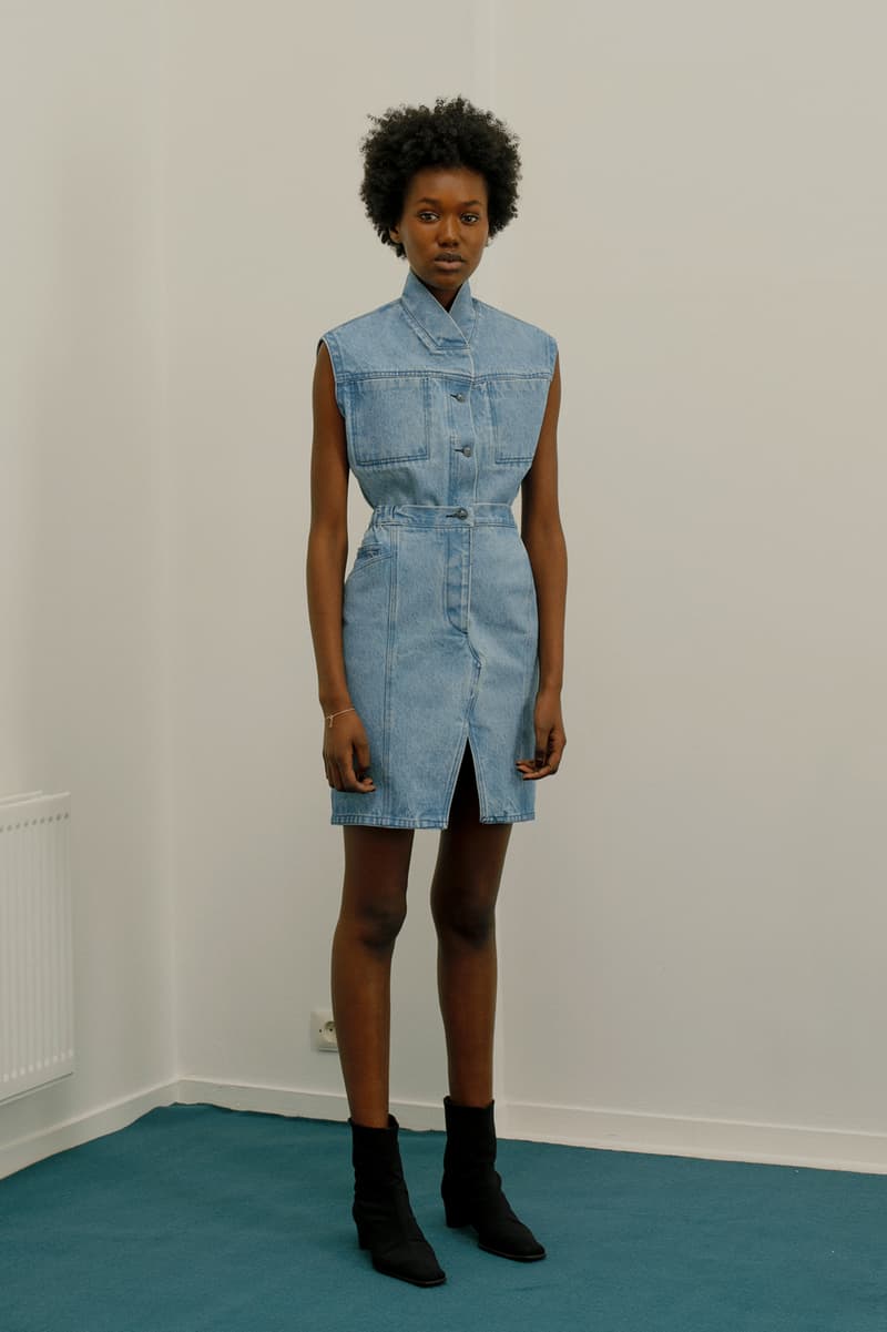 13 bonaparte le denim lookbook french label collars zippers