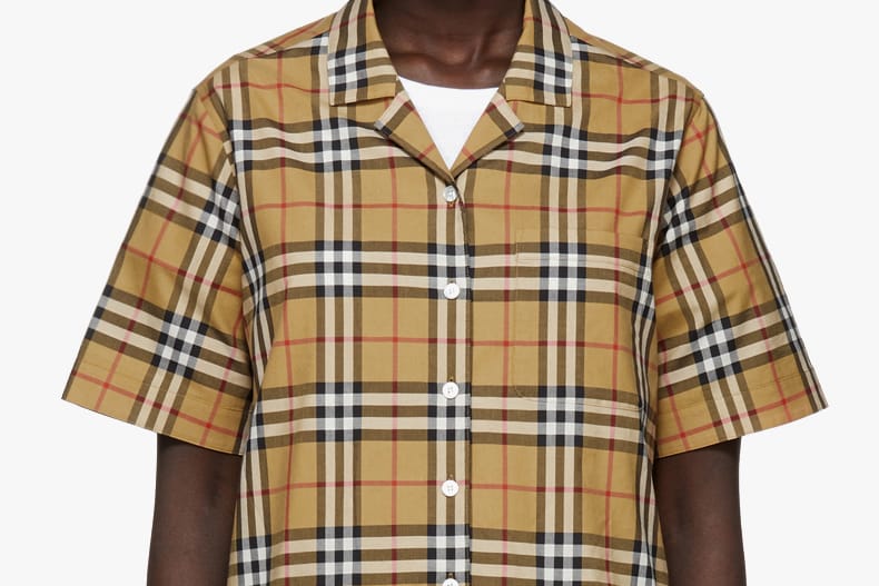 burberry plaid flannel