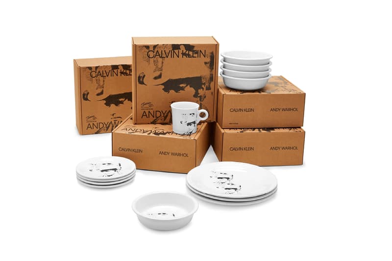 CALVIN KLEIN x Andy Warhol Foundation Home Products Dinnerware Blankets Pillows