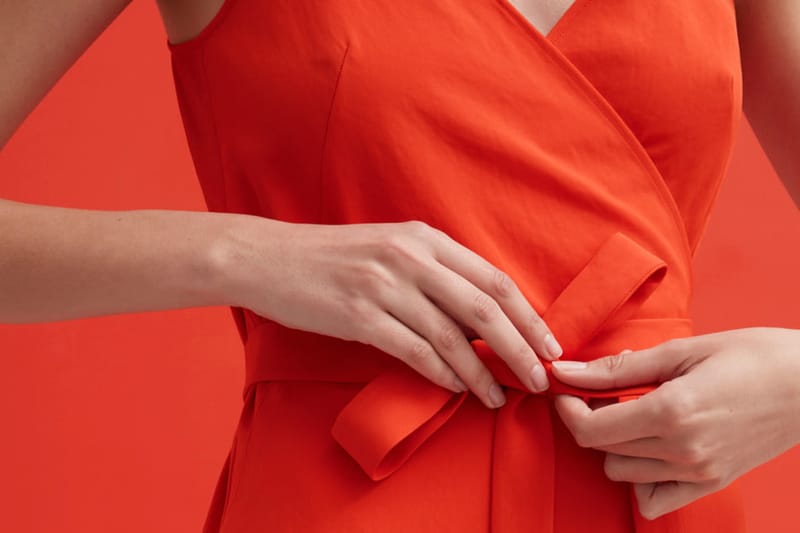 Enter Summer in Style With Everlane's Sleek Wrap Dresses